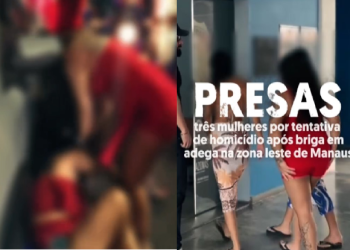 Vídeo: Valentonas de adega que surr@ram mulher até ela entrar em c0ma são pr3sas em Manaus