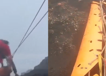 Vídeo mostra resgate do c0rp0 de brasileira e trabalho de voluntário que precisou passar a noite ao lado; veja