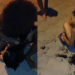 Vídeo: Talarica é humilhada e tem os cabelos c0rtados na frente do filho que fica ch0rand0