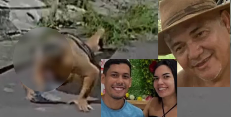 Vídeo mostra suspeito de mat@r casal qu3brando a perna ao esconder arm@ em Manaus; veja