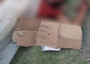 Cr1m1nosos deixam homem com recado de ‘morr2u’, mas ele sobrevive no Centro de Manaus