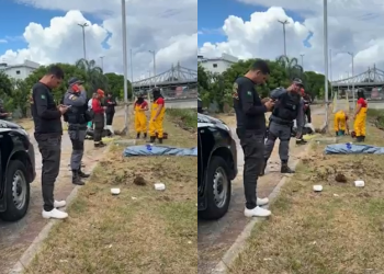 Moradores acionam a polícia após c0rp0 boiar em igarapé no bairro Cachoeirinha