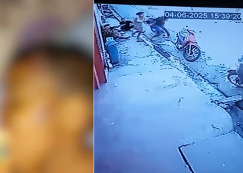 Vídeo: Motociclista em alta velocidade atr0pela cr1ança que corre do nada para rua em Tefé