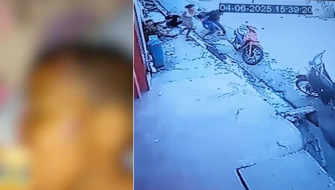 Vídeo: Motociclista em alta velocidade atr0pela cr1ança que corre do nada para rua em Tefé