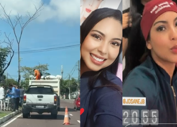 Vídeo: Após críticas pelas m0rtes de grávida e filha, Prefeitura enfim faz serviço na Djalma Batista