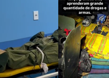 Vídeo: Operação policial deixa dois m0rtos e apreende arsenal em comunidade rural de Manacapuru