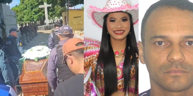 Vídeo: policiais carregam caixão de PM m0rto pela esposa em Parintins