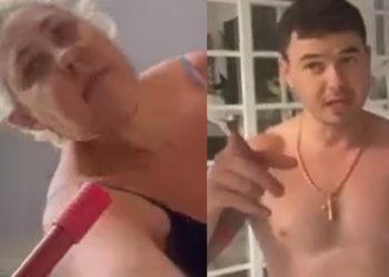 Vídeo mostra major da PM  xingand0 e agredind0 a própria mãe: ‘vai te f0der’