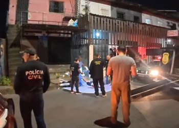 Idoso de 64 anos é ex3cutad0 por dupla em motocicleta no meio de rua na Zona Norte de Manaus