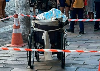 Vídeo: idoso levado m0rto na cadeira de rodas ao Centro de Manaus é identificado