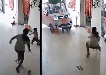 Vídeo: veja como menina de 11 anos salvou irmã de m0rrer atr0pelada