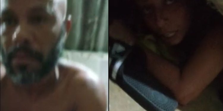 Vídeo: esposa chega em casa e pega a amante embaixo da cama: ‘tô só tomando cerveja’