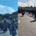 Motoqueiros por aplicativo protestam em Manaus contra projeto que restringe atuação via plataformas