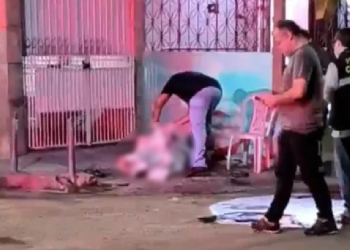 Dupla é pr3sa por ex3cutar homem em falso ‘arrastão’ durante jogo de dominó em Manaus