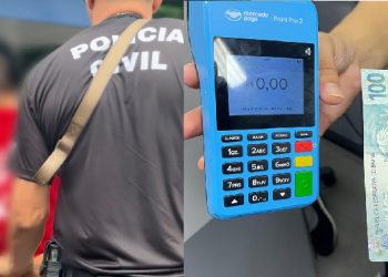 Torcedor do Garantido é pr3s0 com notas falsas usando em bar de barco a caminho de Parintins