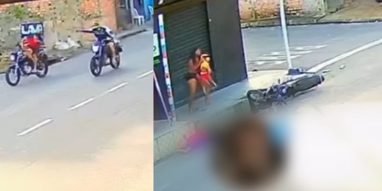 Vídeo forte: veja como foi a execuçã0 de pai e filho de 2 anos em Manaus