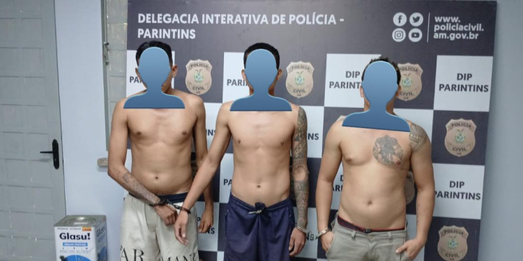 Trio de organização cr1m1n0sa de Parintins é pr3s0 durante operação