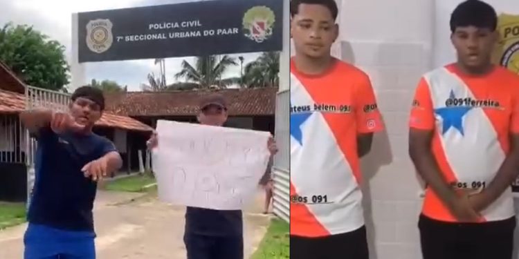 Vídeo: após cantar ‘solta o Poze’ na porta da delegacia, amigos pedem perdão à polícia