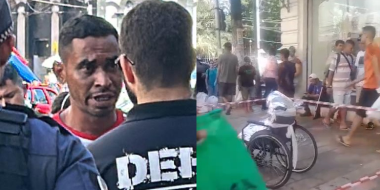 Homem que rodou com idoso m0rt0 na cadeira de rodas pelo Centro é solto em Manaus