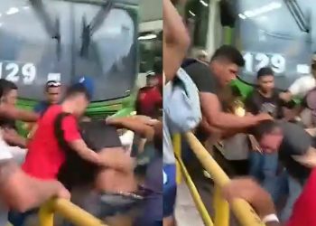 Vídeo: suspeito de assalt0 recebe “honras de chefe de Estado” no Terminal: ‘seu pilantra’