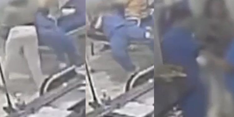Vídeo forte: mulher de paciente tenta enf0rcar enfermeira dento da UPA