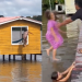 Vídeo: Ribeirinha de 81 anos viraliza dando saltos no rio apesar da idade avançada