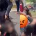 Vídeo: PM é filmado puxando cabelo de jovem durante protesto por moradia em Manaus