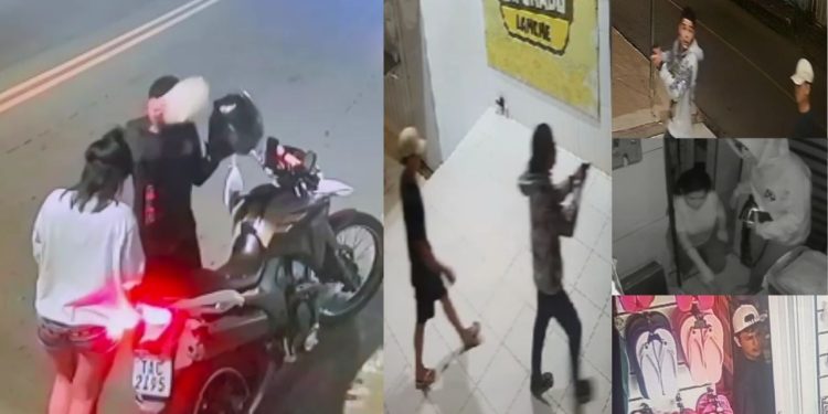 Rocam encontra quadrilha especialista em roubos a comércios em Manaus; veja os vídeos do cr1me