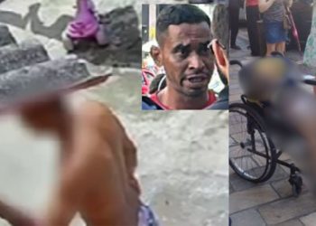 Vídeo: Homem que empurrou pai m0rt0 em cadeira de rodas confessa crime ao ameaç4r ex em Manaus