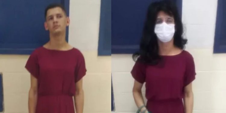 Preso tenta a sorte e usa disfarce de mulher para tentar fugir do presídio