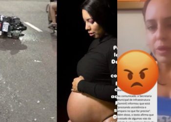 'Para de mentir': Família reage a nota da prefeitura sobre 'assistência e apoio' após m0rt3 de grávida na Djalma
