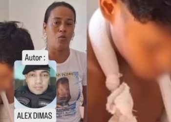 Vídeo: Família denuncia guarda municipal de Tefé que b4teu em garoto de 14 anos