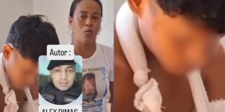 Vídeo: Família denuncia guarda municipal de Tefé que b4teu em garoto de 14 anos
