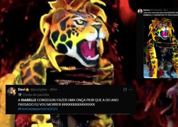 Vídeo: Performance de Isabelle divide opiniões na abertura do Festival de Parintins: 'Garantido não gosta dela'