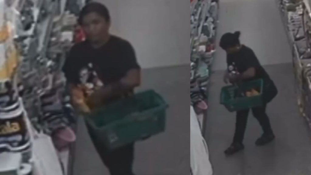 Câmera de supermercado filma mulher furt4ndo pacotes de café no Jorge Teixeira