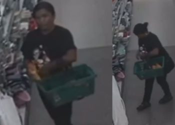Câmera de supermercado filma mulher furt4ndo pacotes de café no Jorge Teixeira