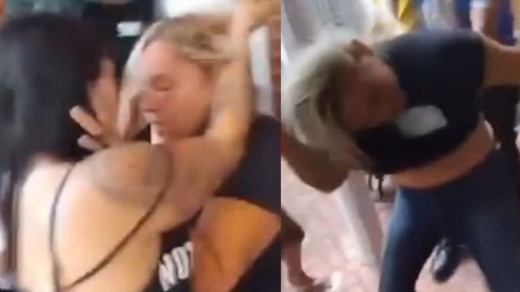 Vídeo mostra mãe sendo agr3did4 por mulheres após ser acusada de b4ter no filho com autismo