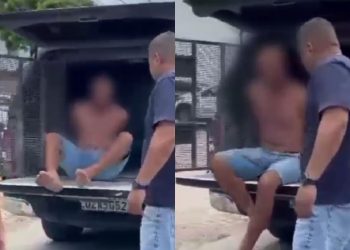 Polícia coloca na cadeia jovem de 21 anos que deu chutes na b4rriga da namorada grávida em Manaus