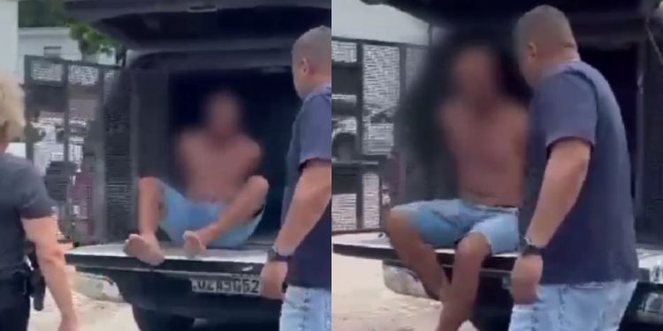Polícia coloca na cadeia jovem de 21 anos que deu chutes na b4rriga da namorada grávida em Manaus