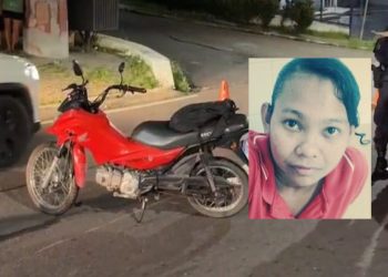 Após sair do trabalho, mulher m0rr3 após moto c0lidir com carro em avenida de Manaus