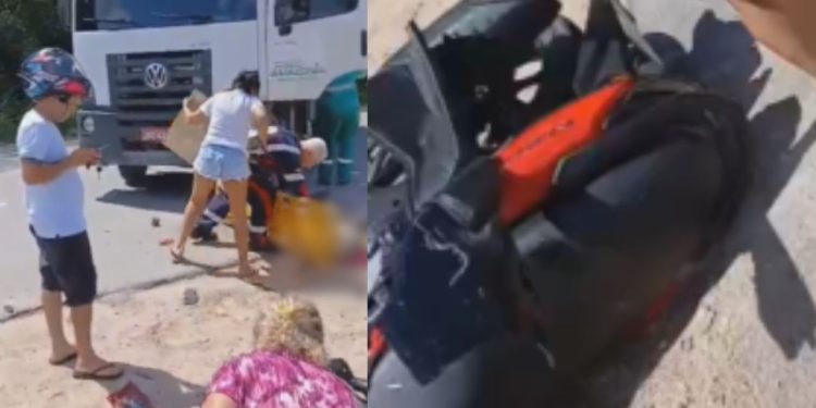 Mãe e filha de 6 anos ficam grav3mente ferid4s após colisão com caminhão perto do Musa