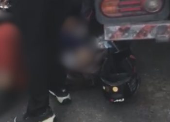 Vídeo: Grávida fica estirada no chão após c0lisão em cruzamento no Zumbi