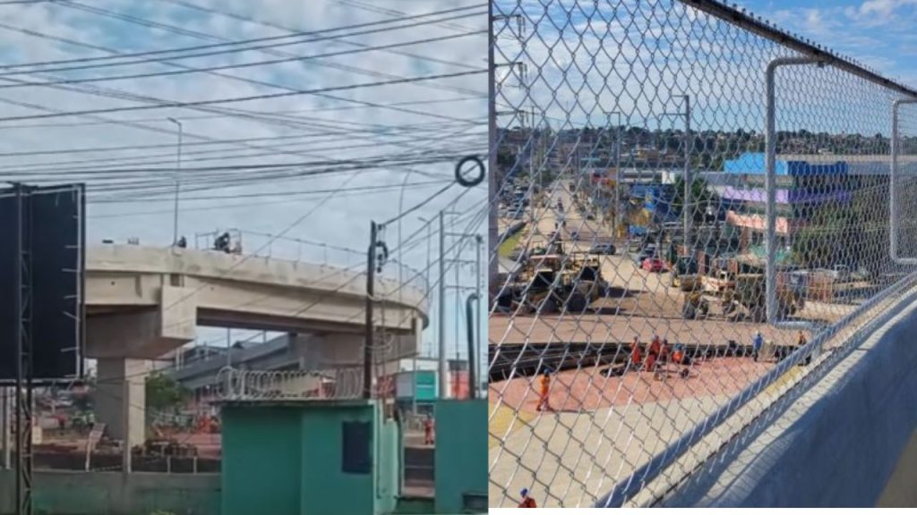 Após m0rt3s, prefeitura resolve colocar grades no Viaduto Rei Pelé para evitar mais acid3ntes