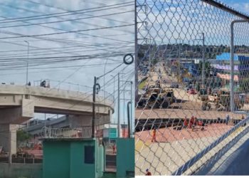 Após m0rt3s, prefeitura resolve colocar grades no Viaduto Rei Pelé para evitar mais acid3ntes