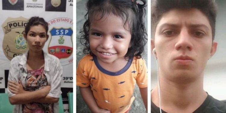 Justiça condena casal por m0rte e ocult4ção de cadáver de menina de 2 anos no Amazonas