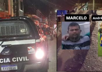 Homem enfrenta pistoleiro para defender o amigos e os dois acabam mortos em campo de futebol