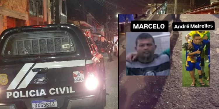 Homem enfrenta pistoleiro para defender o amigos e os dois acabam mortos em campo de futebol