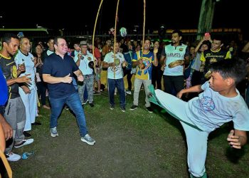 Aleam reconhece a capoeira como modalidade esportiva a partir de lei de autoria do deputado Roberto Cidade