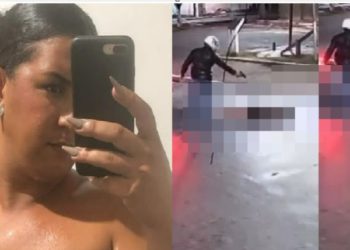 Vídeo forte: atirad0r acerta travesti Jady pelas costas que m0rre na hora na Z0na Sul