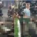 Dupla fica entre a vida e a m0rte após cair fazendo “grau” na moto em Parintins